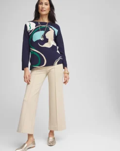 Lightweight Juliet Kick Flare Pants