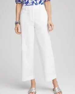 Lightweight Relaxed Straight Cropped Pants