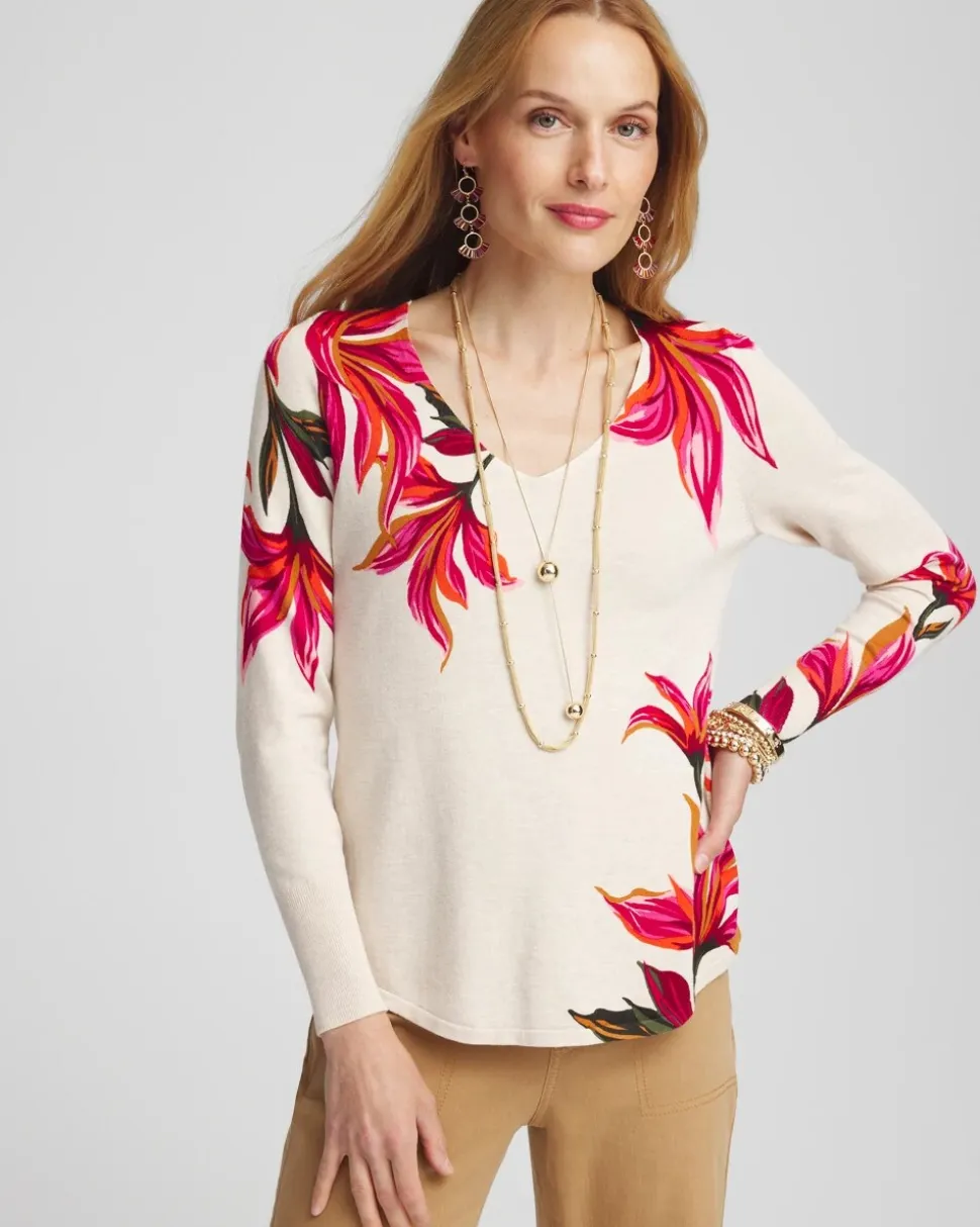 Lily V-neck Pullover Sweater