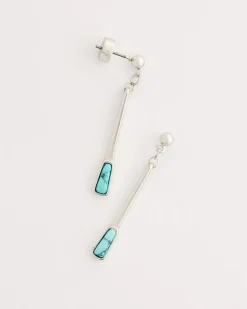 Linear Drop Earrings