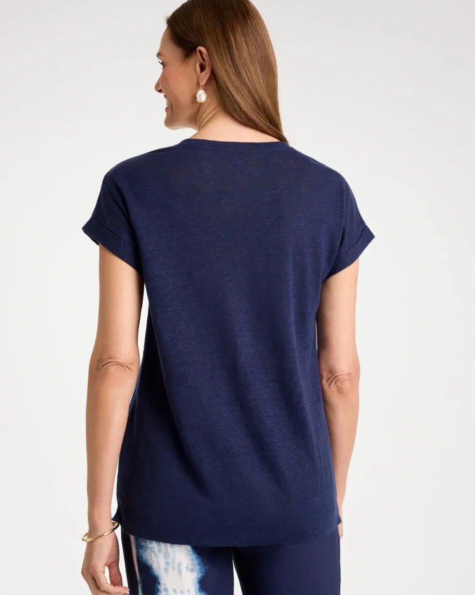 Linen Button Tunic