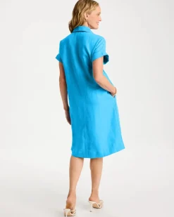 Linen Collared Dress