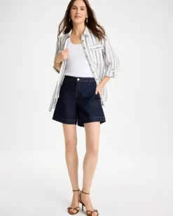 Linen-Cotton Utility Tunic