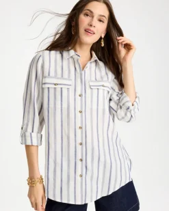 Linen-Cotton Utility Tunic