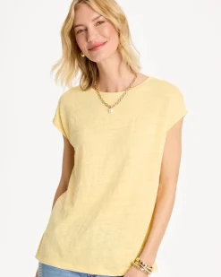 Linen Dolman Tee