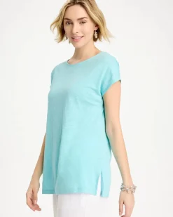 Linen Dolman Tee