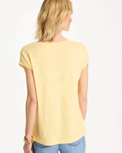 Linen Dolman Tee