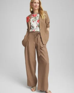 Linen Stretch Blazer