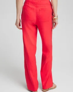 Linen Stretch Relaxed Pants