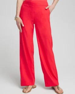 Linen Stretch Relaxed Pants