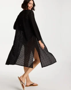 Long Knit Swim Cover-Up