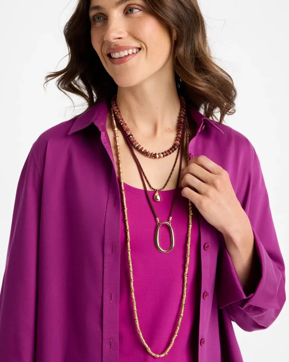 Long Single-Strand Necklace