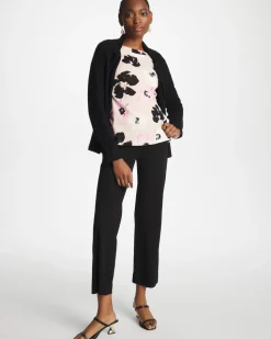 Matte Jersey Cropped Pants