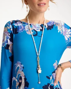 Medallion Pendant Pearl Necklace