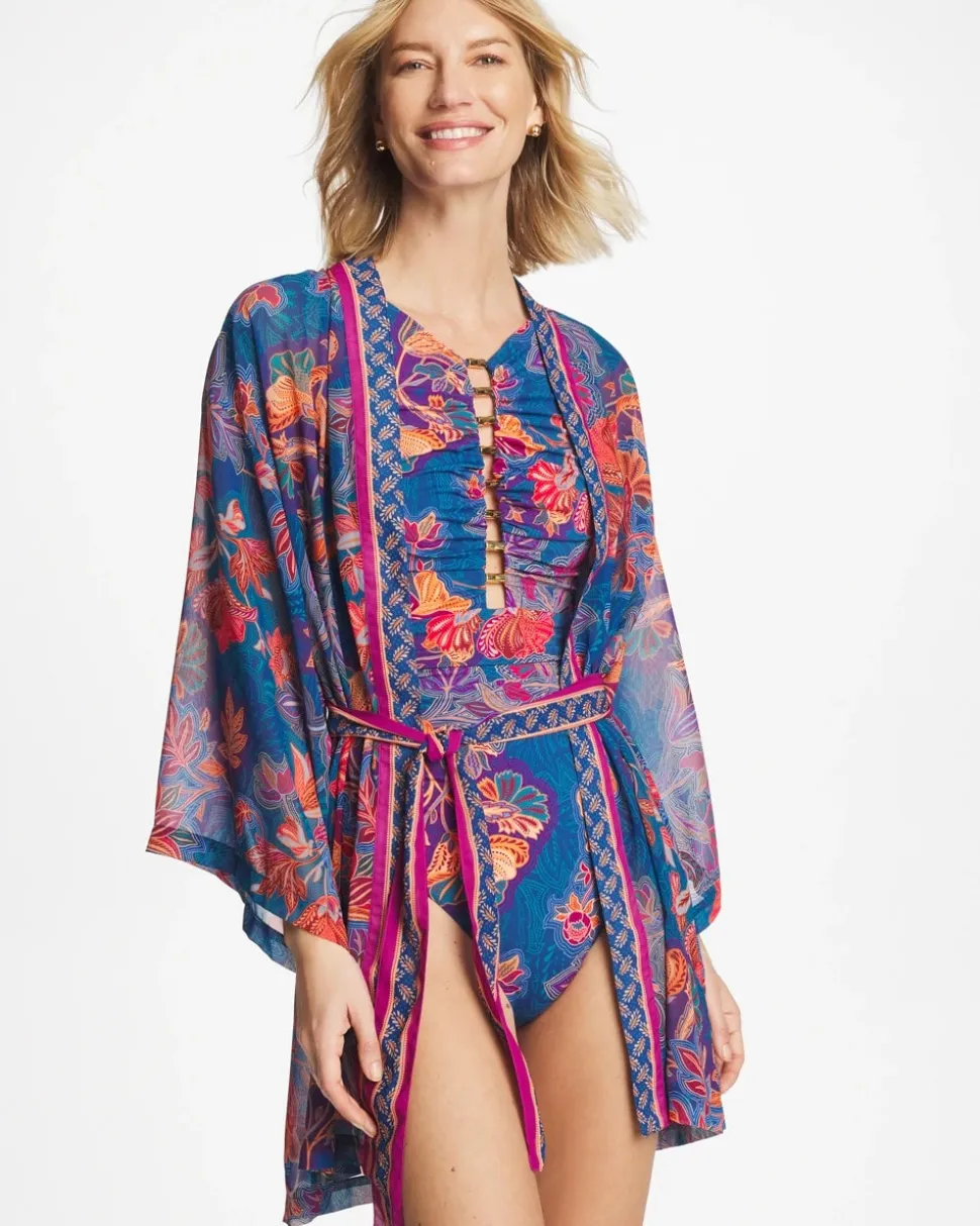 Miraclesuit® Decoupage Kimono