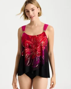Miraclesuit® Petali Rosa Dazzle Tankini