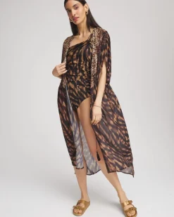 Miraclesuit® Raya De Safari Kimono Cover-Up