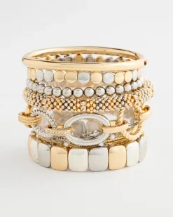 Mixed-Metal Magnetic Bracelet