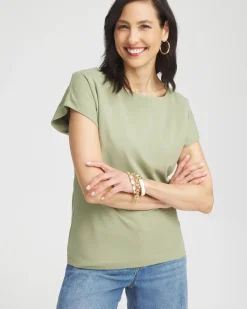 Modern Cap Sleeve Tee