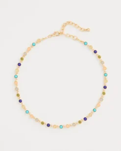 Multi-Color Tennis Necklace