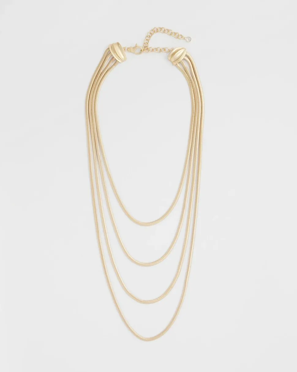 Multi-Layer Snake Chain Necklace