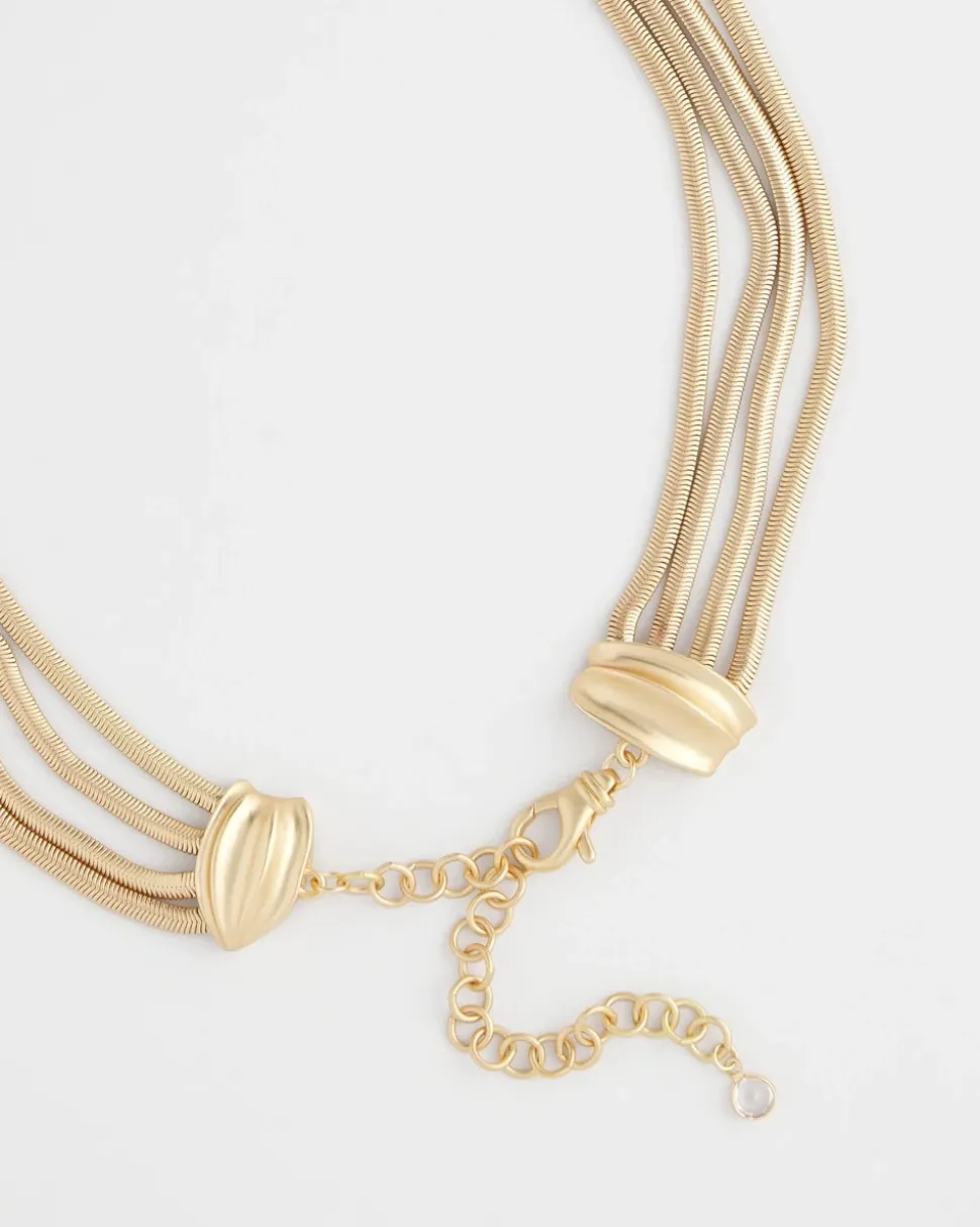 Multi-Layer Snake Chain Necklace