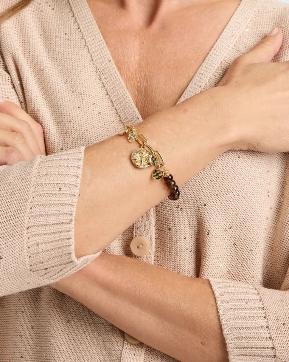 Neutral Link Charm Bracelet