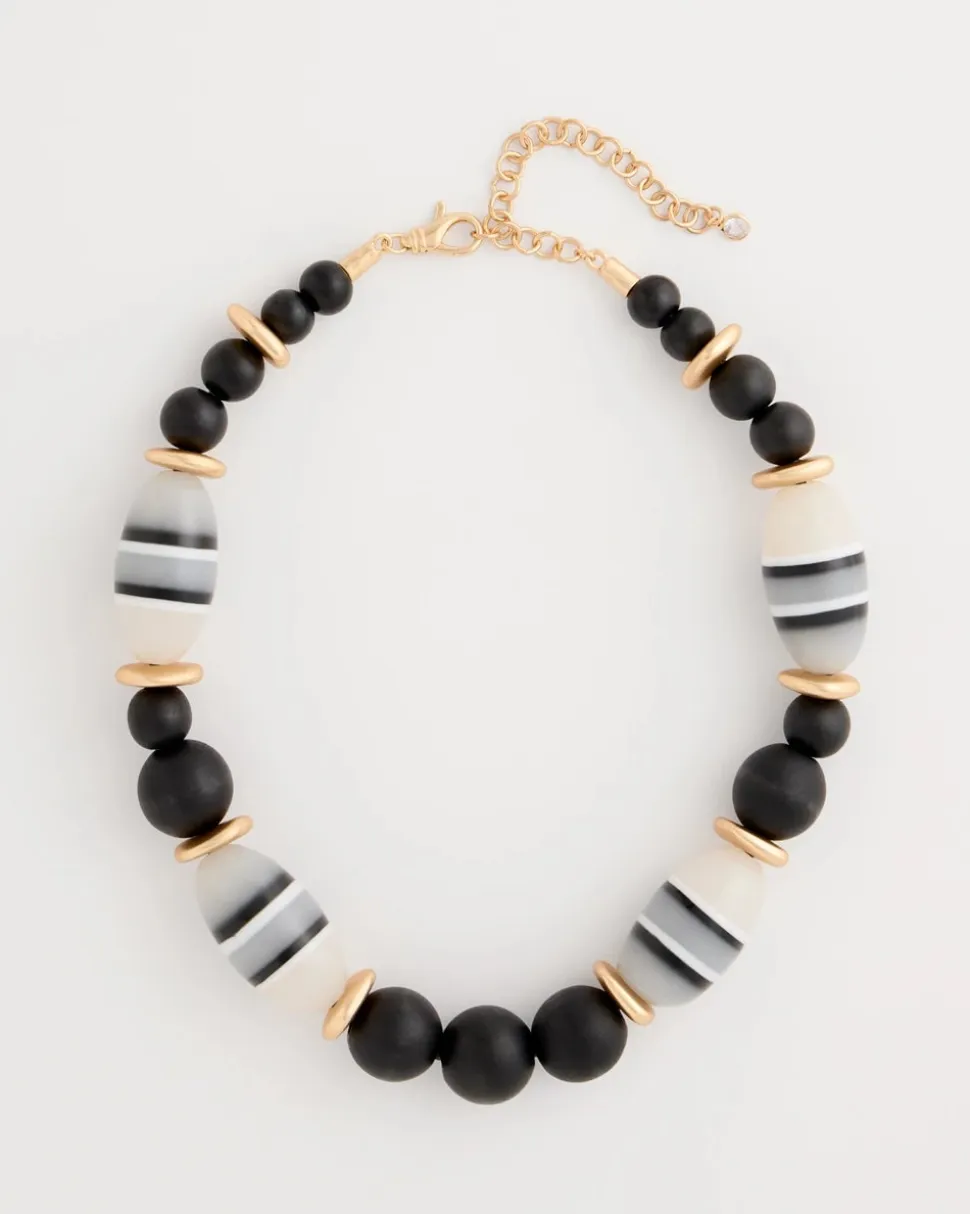 Neutral Single Strand Necklace