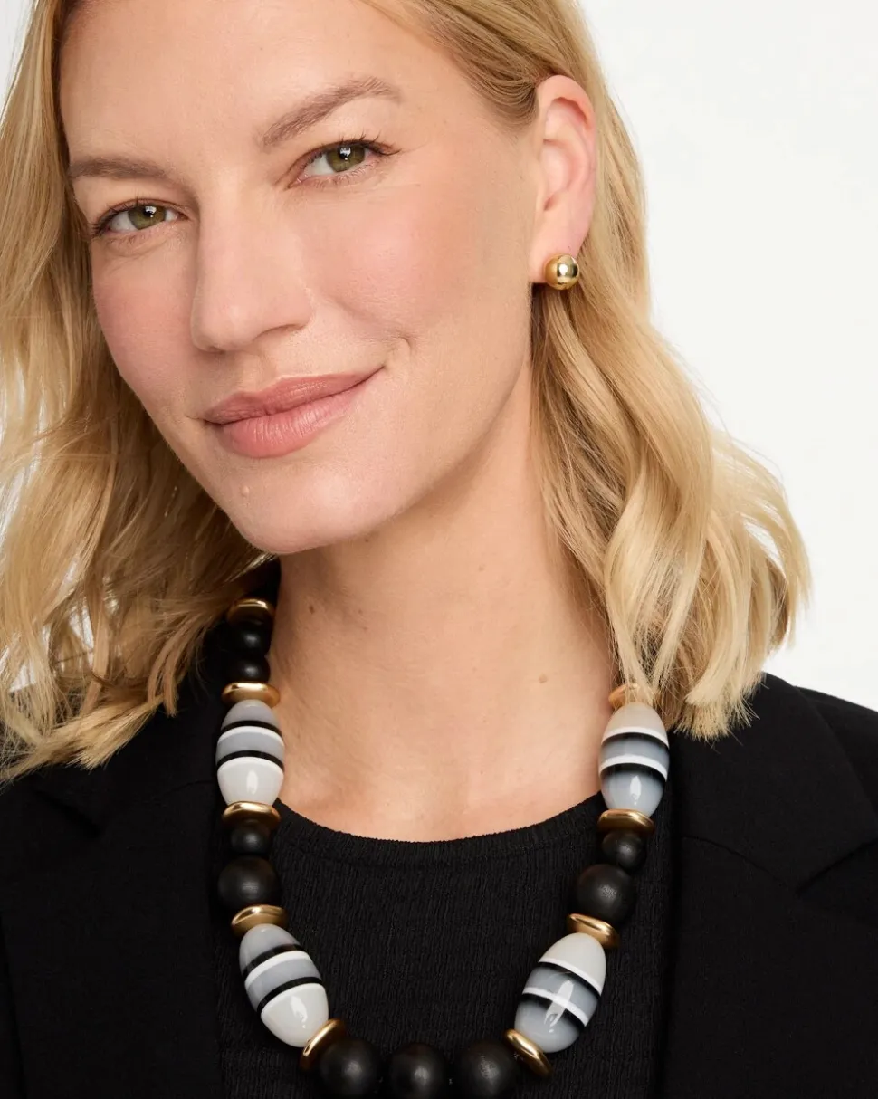 Neutral Single Strand Necklace