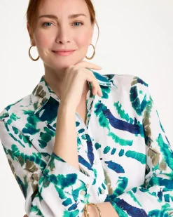 No Iron™ Athena Dye Linen Shirt