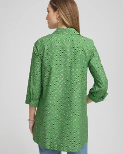 No Iron™ Geo-Print Tunic