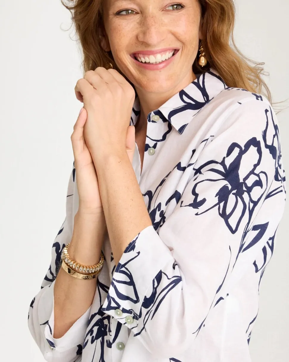No Iron™ Linen Amalfi Shirt