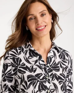 No Iron™ Linen Palm Shirt