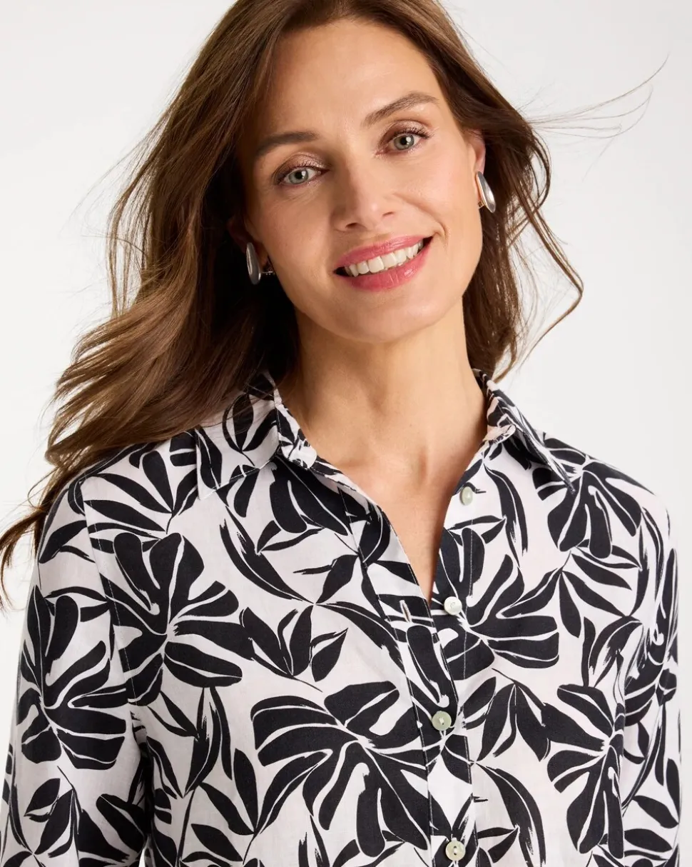No Iron™ Linen Palm Shirt