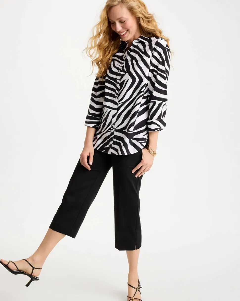 No Iron™ Stretch Animal Print Shirt