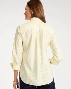 No Iron™ Stretch Chevron Shirt