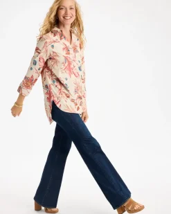 No Iron™ Stretch Desert Beauty Printed Tunic