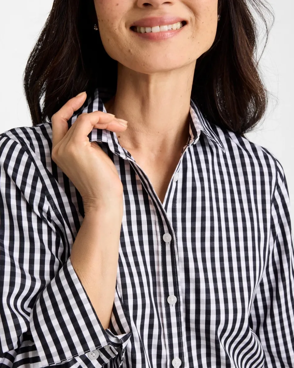 No Iron™ Stretch Gingham Shirt