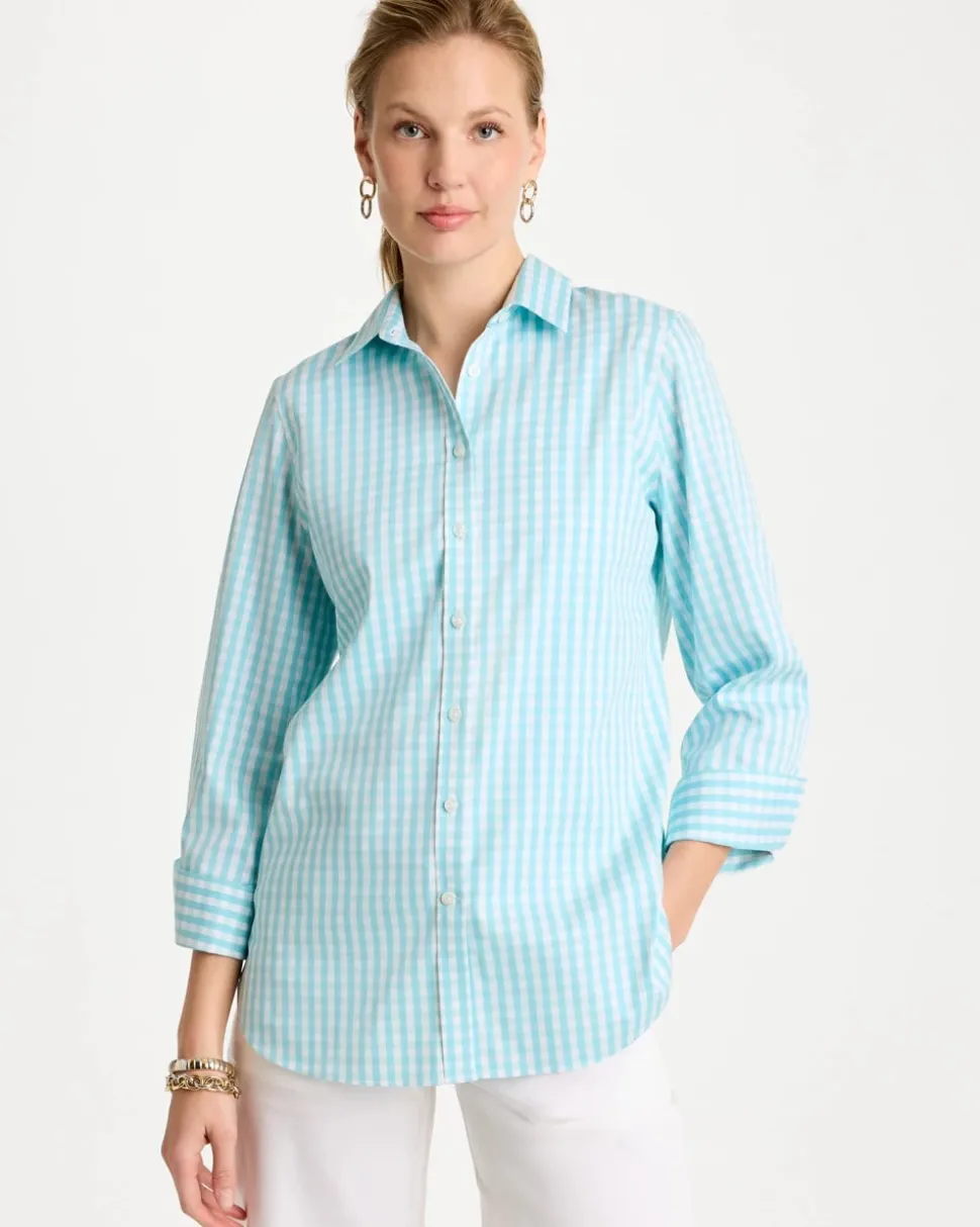 No Iron™ Stretch Gingham Shirt
