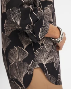 No Iron™ Stretch Ginkgo Glory Shirt