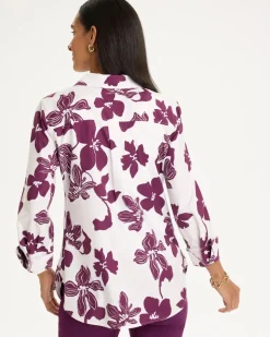 No Iron™ Stretch Kuza Carving Shirt