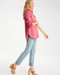 No Iron™ Stretch Popover Tunic