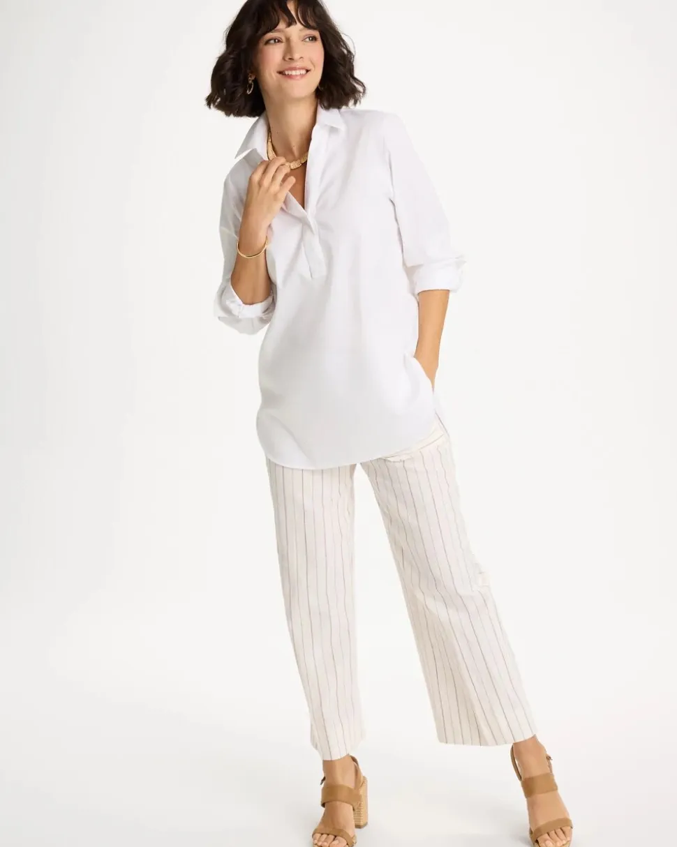 No Iron™ Stretch Popover Tunic