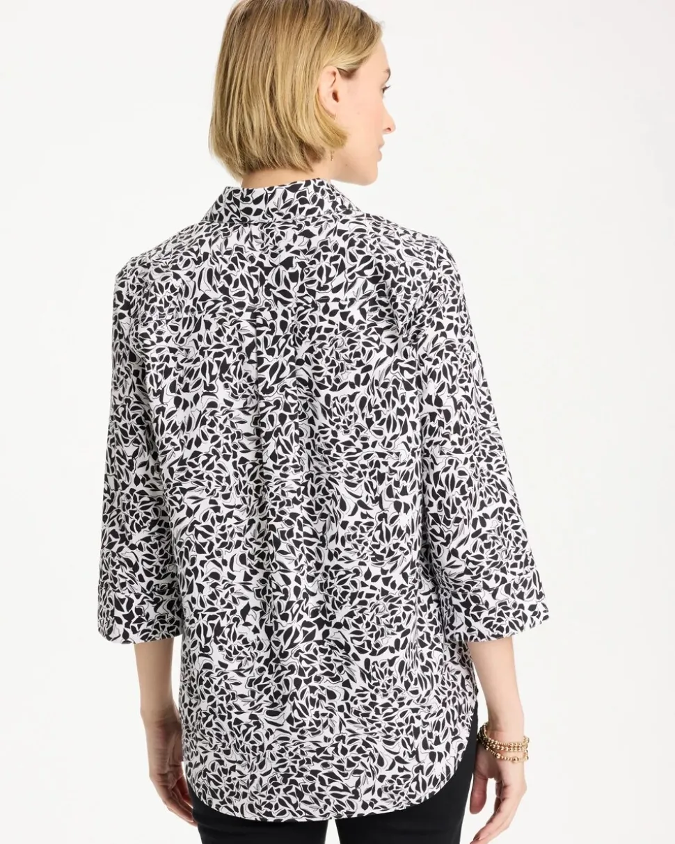 No Iron™ Stretch Printed Popover