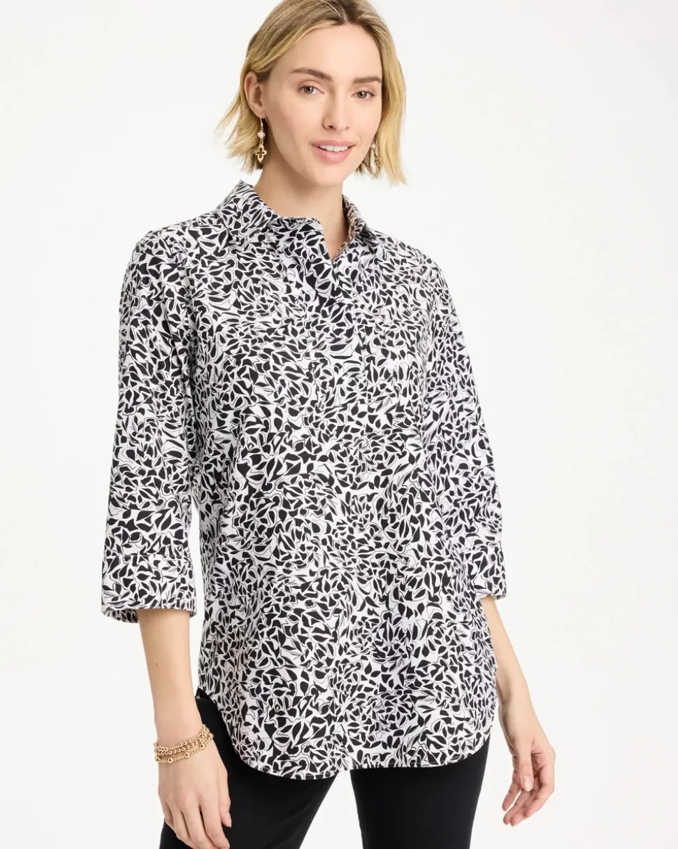 No Iron™ Stretch Printed Popover