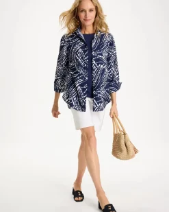 No Iron™ Stretch Printed Shirt
