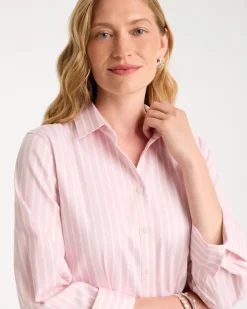 No Iron™ Stretch Striped Shirt