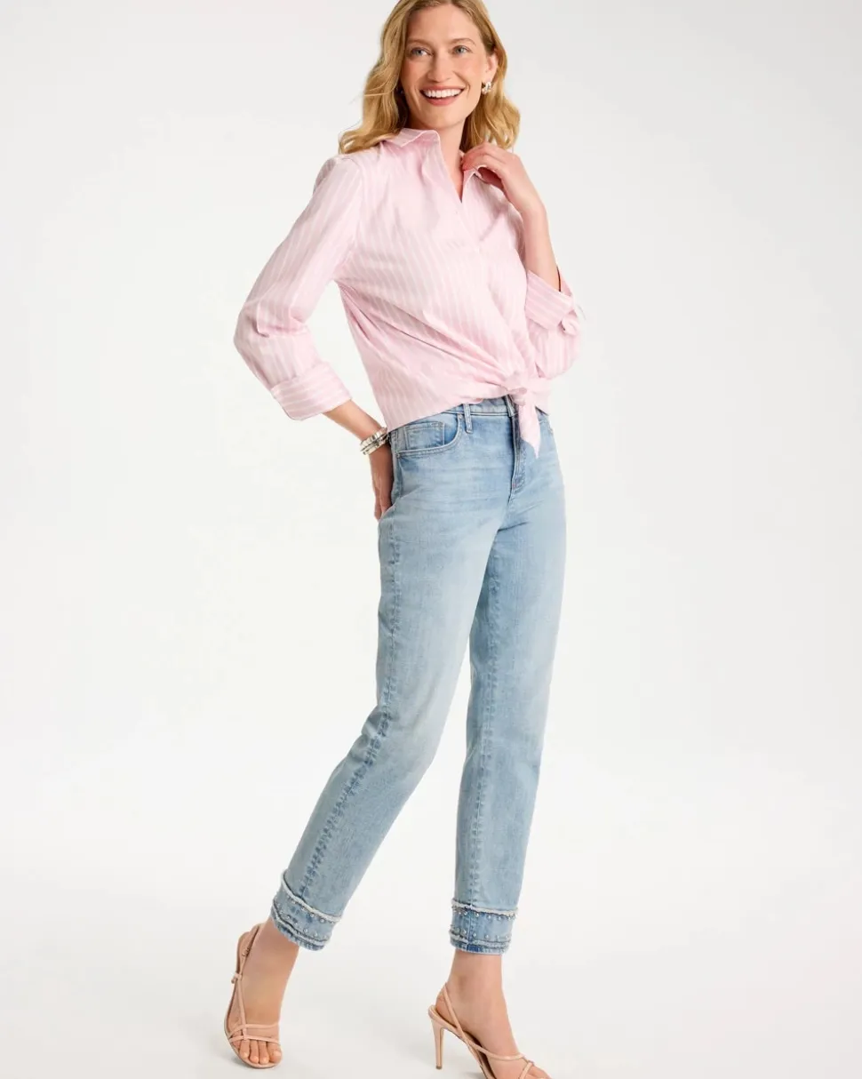 No Iron™ Stretch Striped Shirt
