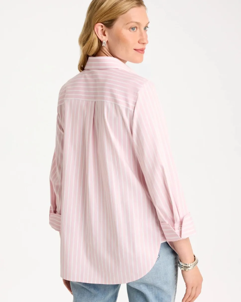 No Iron™ Stretch Striped Shirt