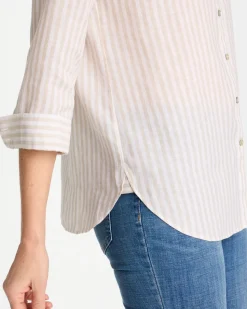 No Iron™ Striped Linen Shirt